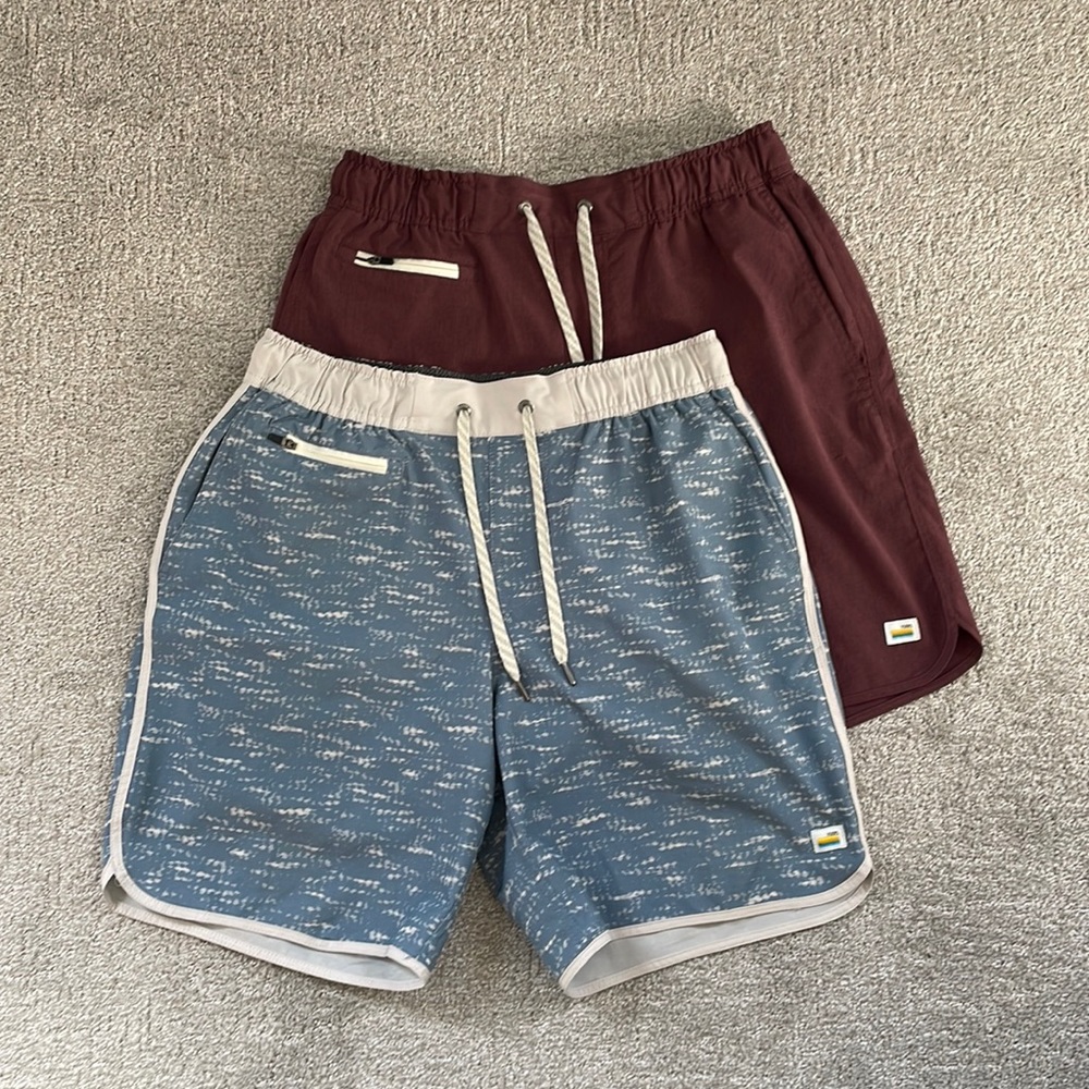 Men’s Vuori Banks Shorts 7.5” Inseam (Sizes Small) 2 for 1
